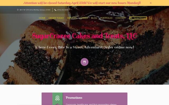SugarCrazee Cakes and Treats