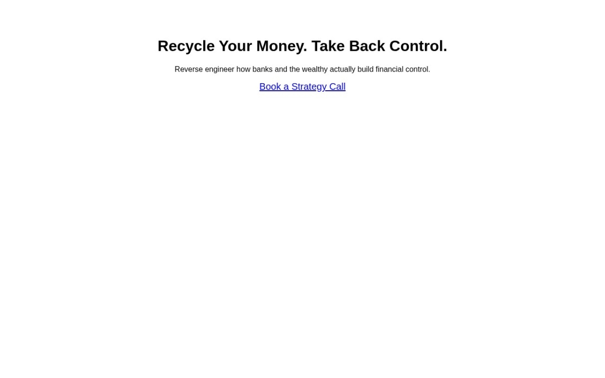 Never Too Much Money