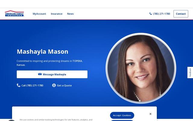 Mashayla Mason-Hibler, American Family Insurance Agent
