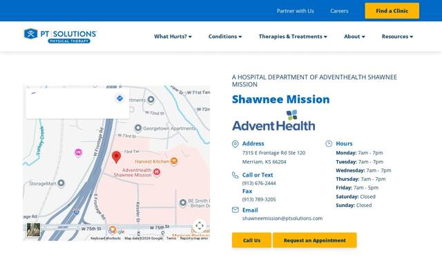 PT Solutions of AdventHealth Shawnee Mission