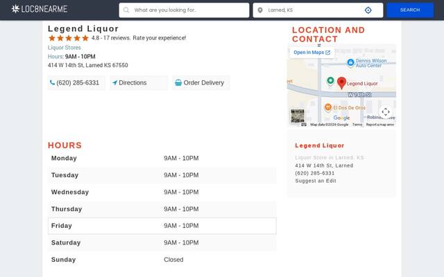 Legend Liquor