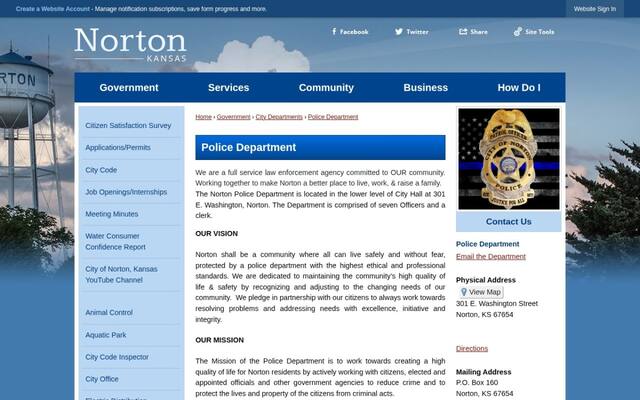 Norton Police Department