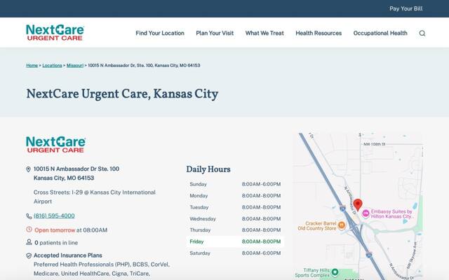 NextCare Urgent Care Kansas City