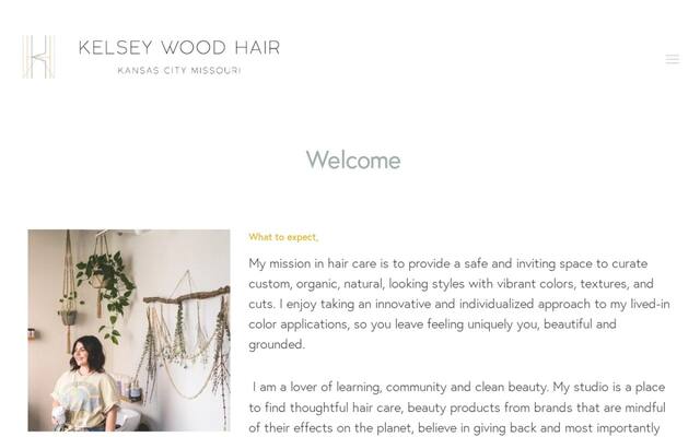 Kelsey Wood Hair