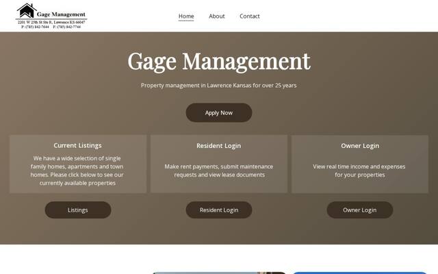 Gage Management