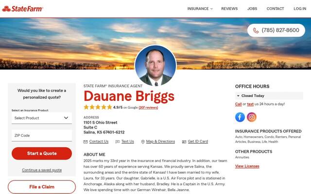 Dauane Briggs State Farm Agent