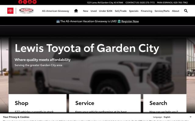 Lewis Toyota and Nissan of Garden City