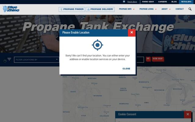 Blue Rhino Propane Exchange