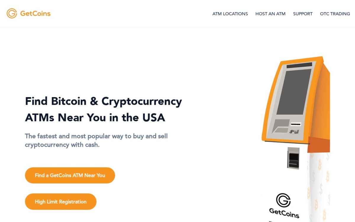 GetCoins Bitcoin ATM