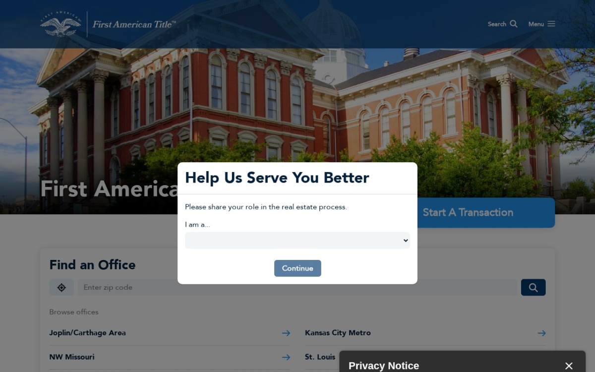 First American Title Insurance Company
