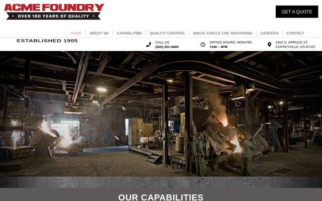 Acme Foundry Inc