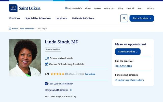 Linda Carol Singh, MD