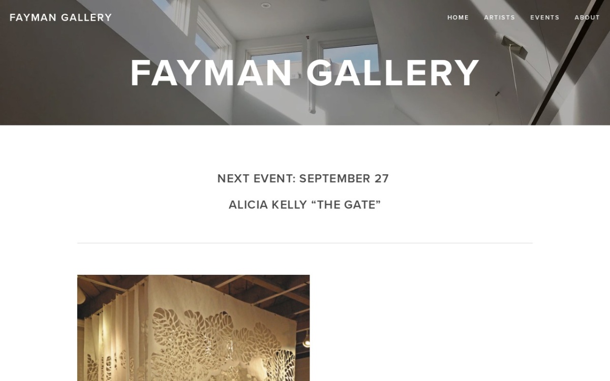 Fayman Gallery