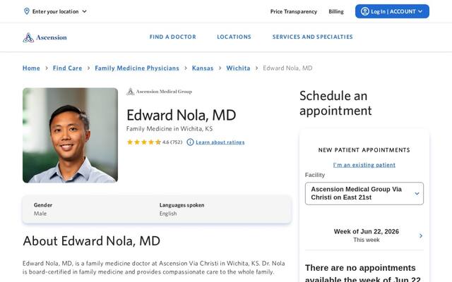 Edward Nola, MD