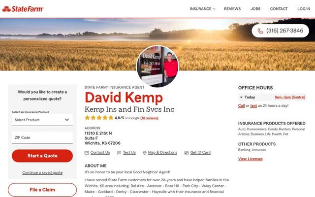 David Kemp - State Farm Insurance Agent