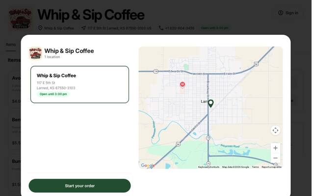 Whip and Sip Coffee