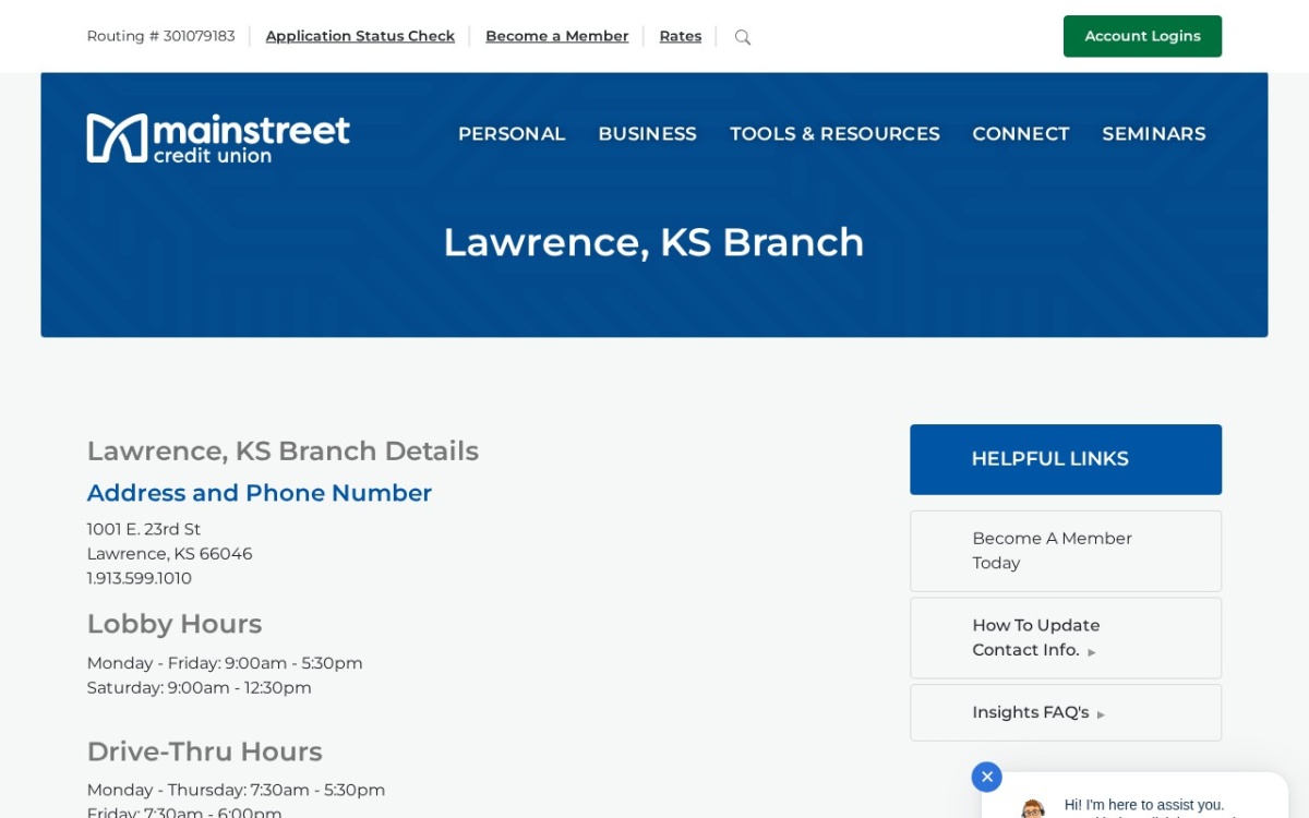 Mainstreet Credit Union