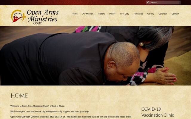 Open Arms Outreach Ministries COGIC