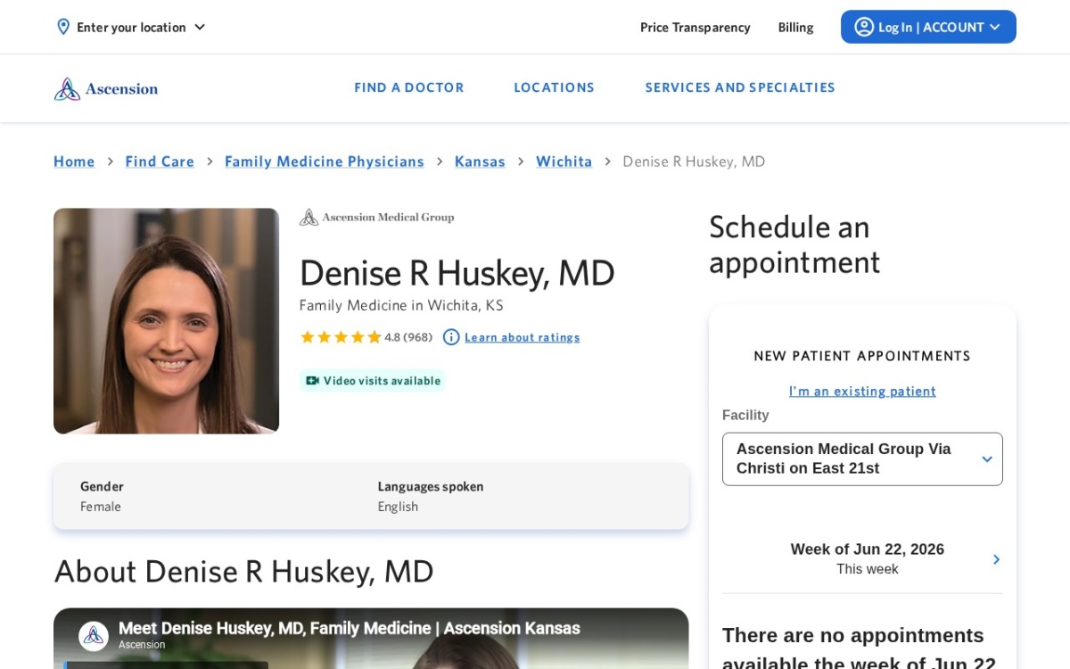 Denise R. Huskey, MD