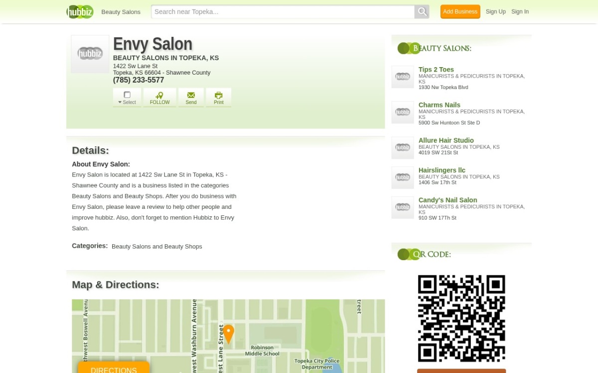 Envysalon Topeka