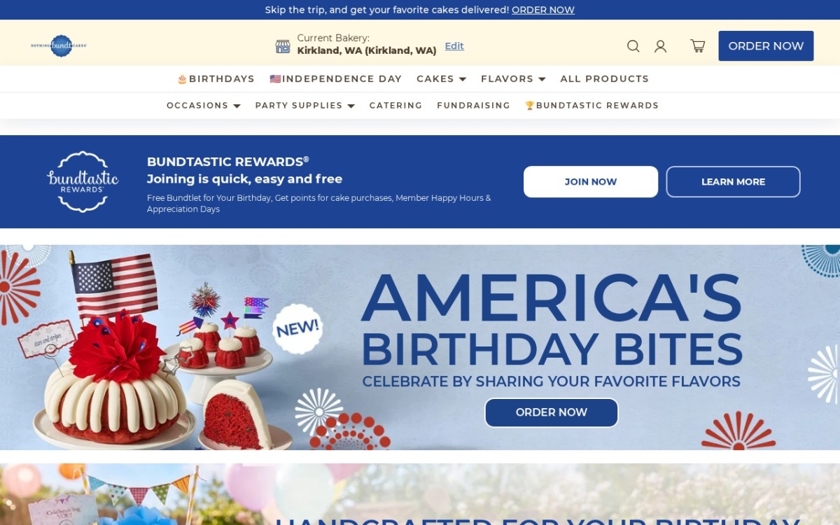 Nothing Bundt Cakes