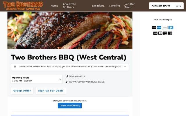 Two Brothers BBQ West Wichita