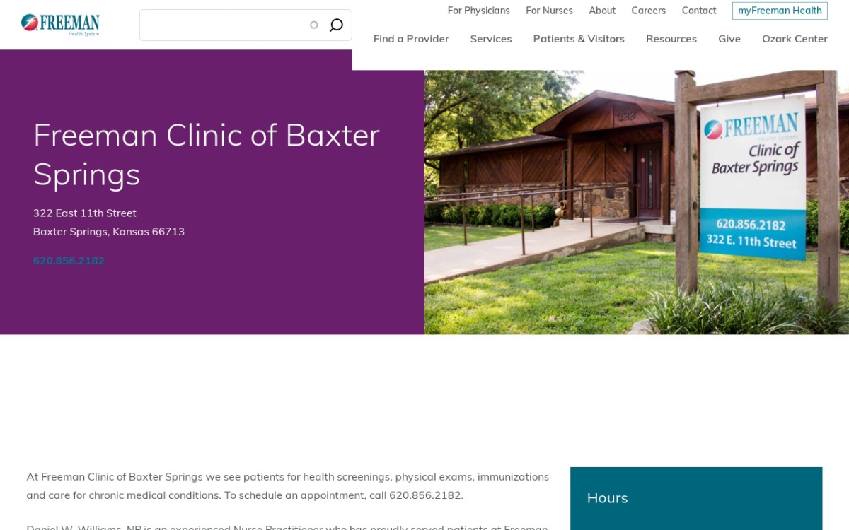 Freeman Clinic Baxter Springs