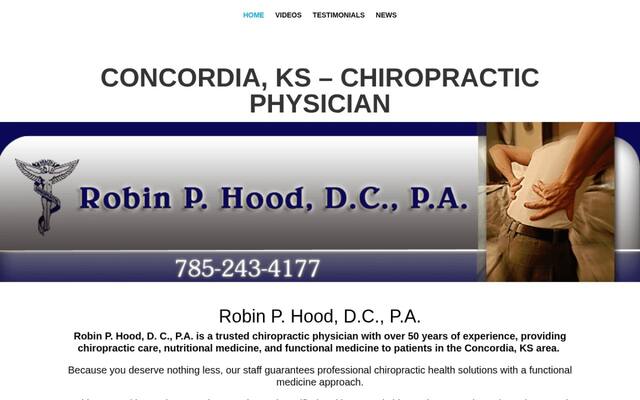 Robin P. Hood, D.C., P.A.