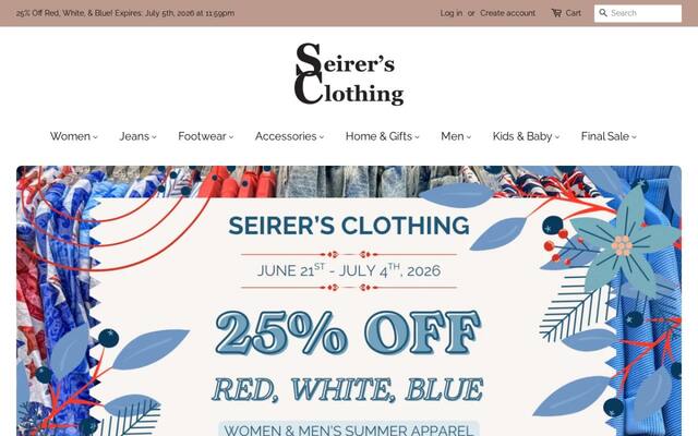 Seirer's Clothing