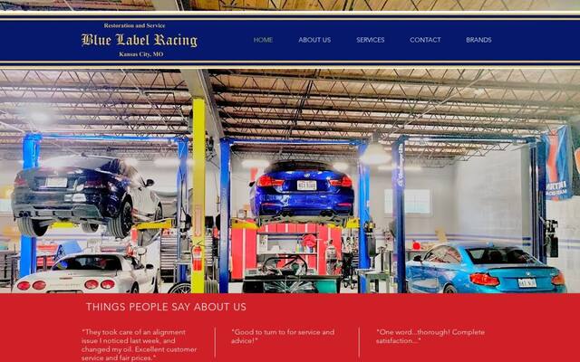 Blue Label Racing - Restoration & Service