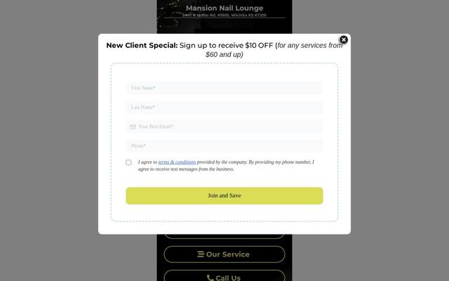 Mansion Nail Lounge Newmarket Square