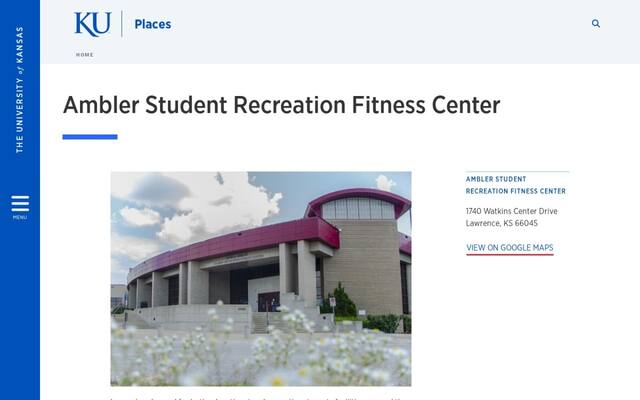 Ambler Student Recreation Fitness Center