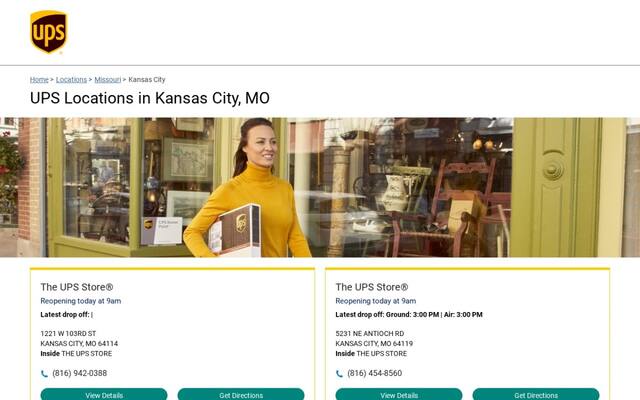 UPS Access Point location