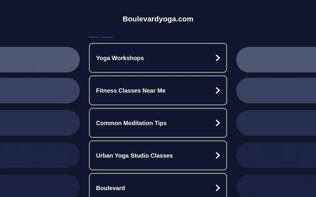 Boulevard Yoga and Healing Center
