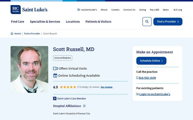 Scott Christopher Russell, MD