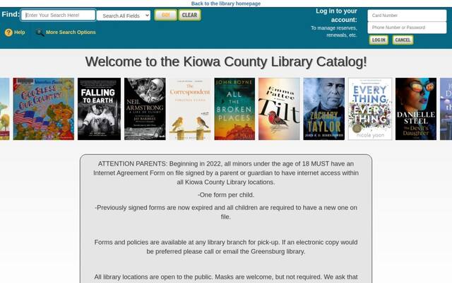 Kiowa County Library