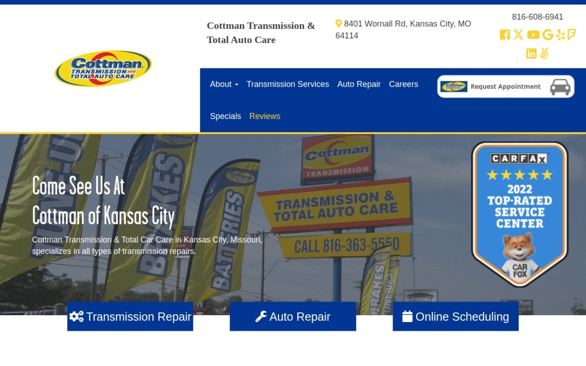 Cottman Transmission and Total Auto Care