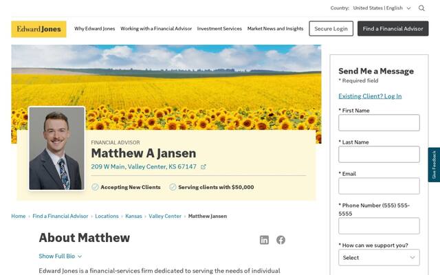 Matthew A Jansen
