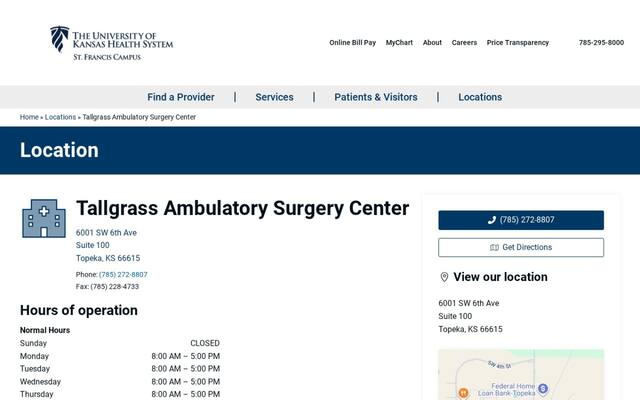 Tallgrass Ambulatory Surgery Center