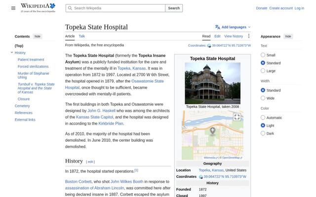 Topeka State Hospital