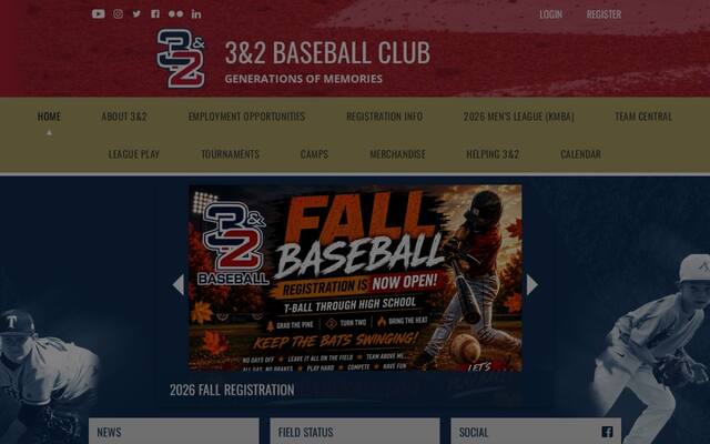 3&2 Baseball Club West Complex