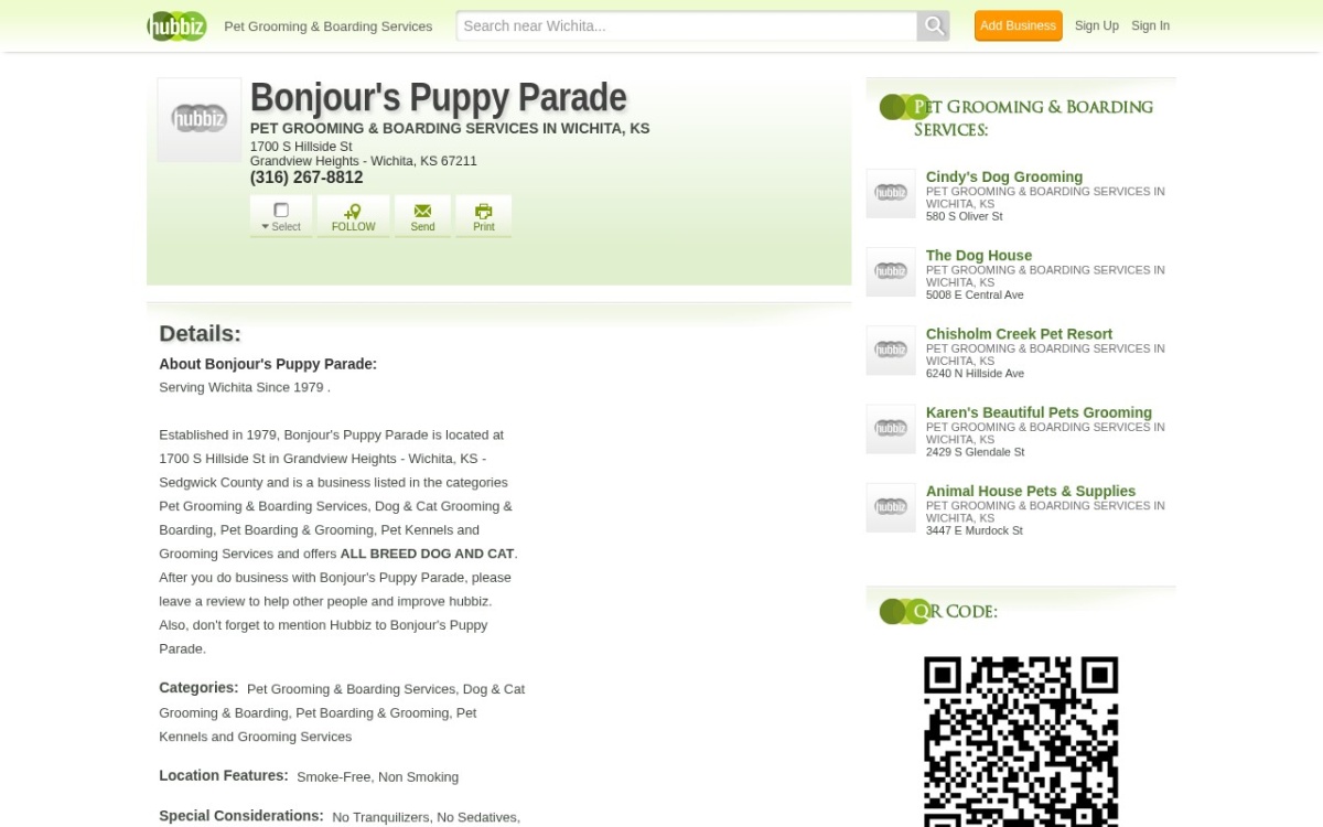Bonjour's Puppy Parade