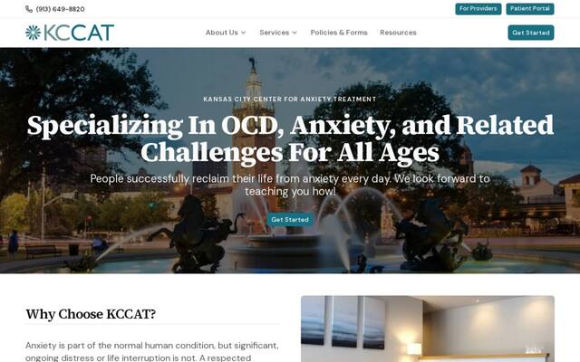 Kansas City Center for Anxiety Treatment (KCCAT)