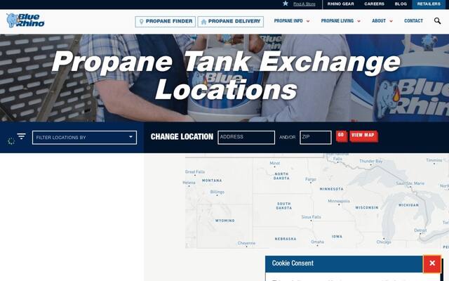 Blue Rhino Propane Exchange