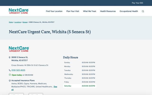 NextCare Urgent Care Wichita