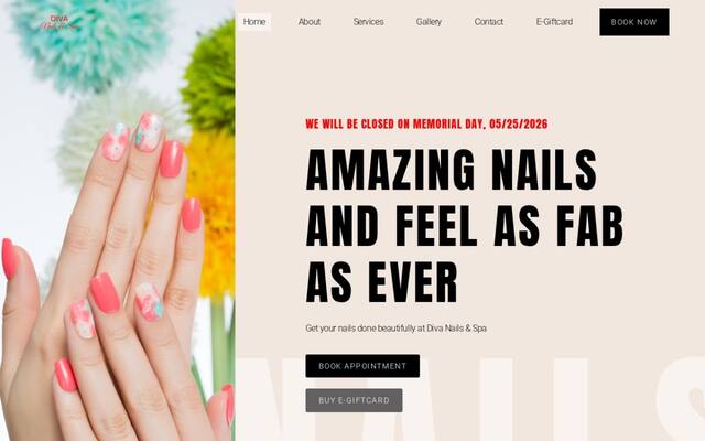 Diva Nails And Spa