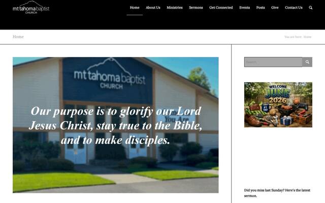 Mount Tahoma Baptist Church