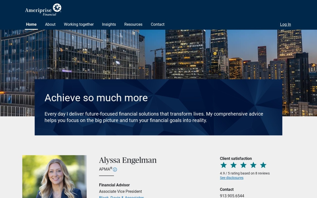 Alyssa Engelman - Ameriprise Financial Advisor