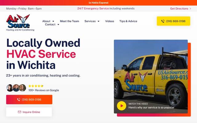 Air Source Heating & Air Conditioning