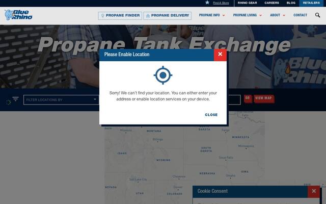 Blue Rhino Propane Exchange